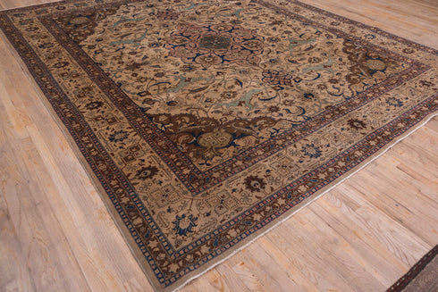 Antique Tabriz Area Rug (10' x 12')
